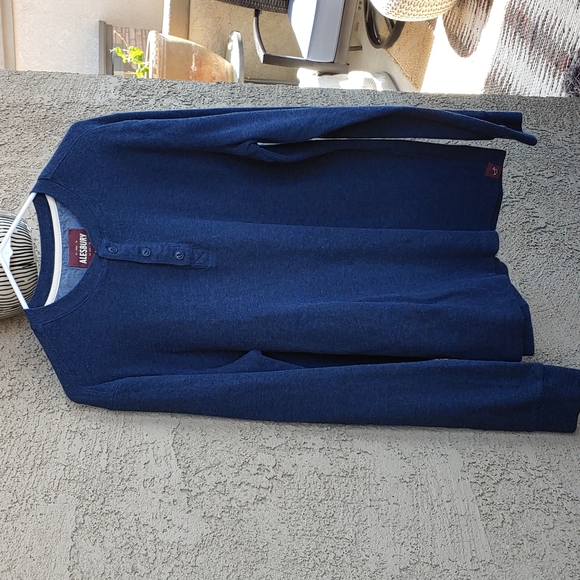 Alesbury Men's Sweater Large Tall Dark Blue - Picture 1 of 6